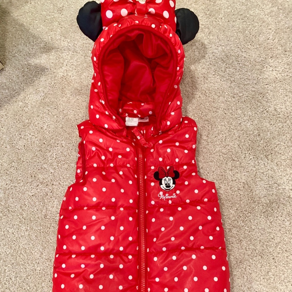 Minnie Mouse vest & leggings set